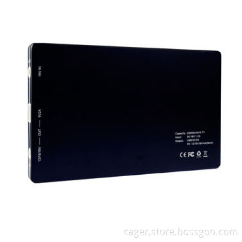 Cager Laptop Portable Power Bank with 19V/1.2A Input and 20,000mAh Capacity